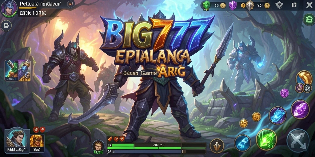 Tampilan menawan dari gameplay BIG777 yang memukau.