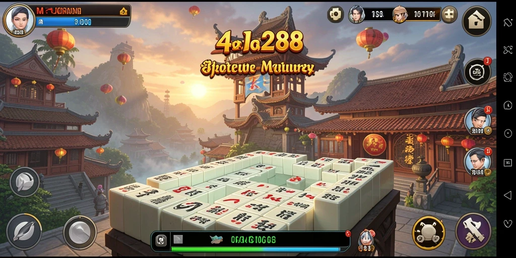 Screenshot gameplay menara yang mempertahankan serangan musuh.