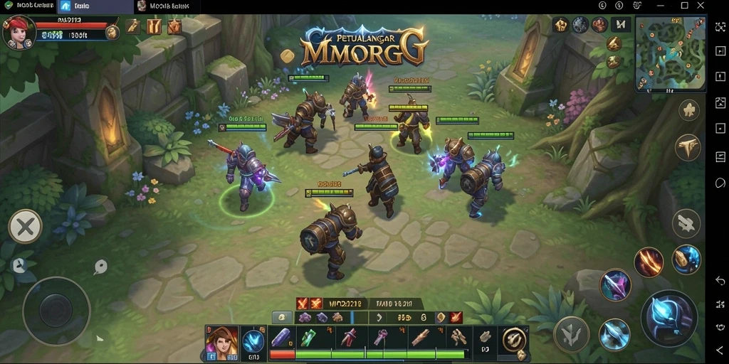 Gameplay seru dalam MPO2121 dengan grafis menawan.
