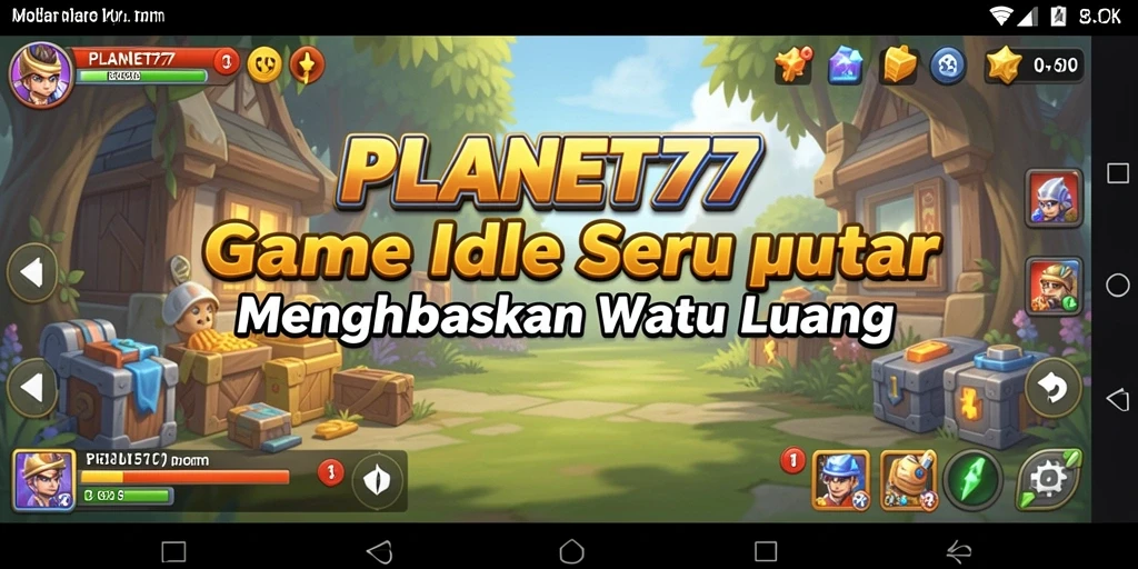 Tampilan menarik dari gameplay PLANET77 yang penuh petualangan.