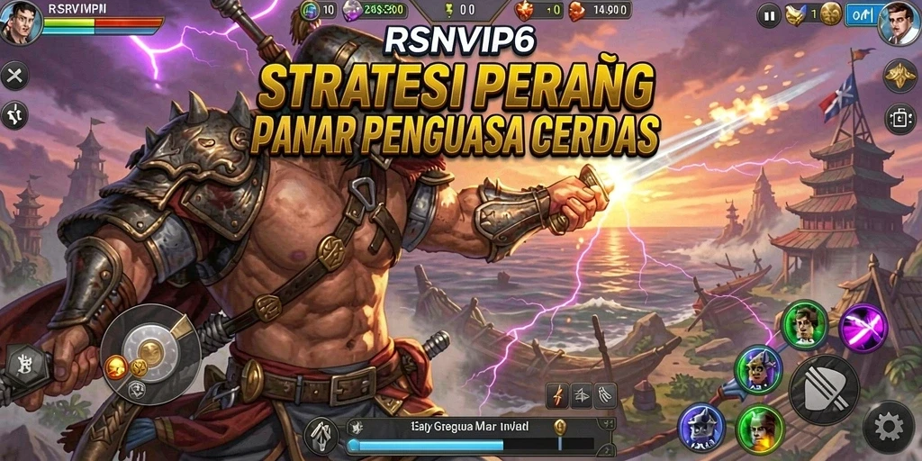 Tampilan gameplay RSNVIP6 yang epik dan mendebarkan.