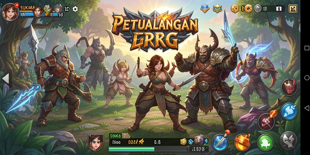 Gameplay SUKA86 menampilkan petualangan epik dalam dunia RPG.