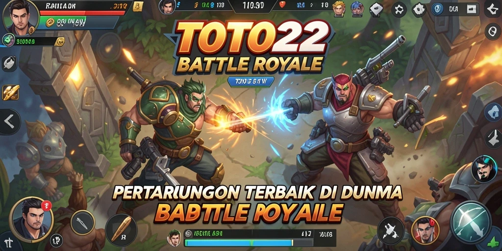 Gameplay mendebarkan di TOTO22 dengan aksi Battle Royale.